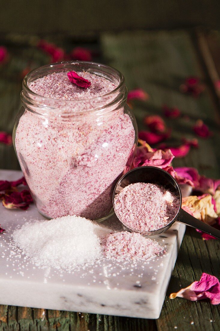 Rose sugar