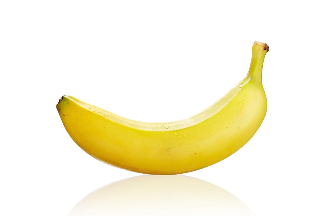 Reflektierende Banane