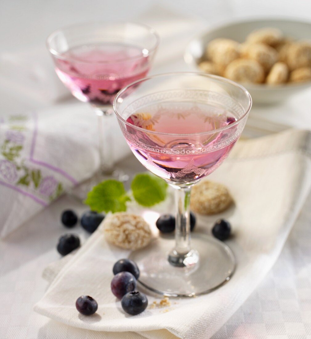 Blueberry schnapps