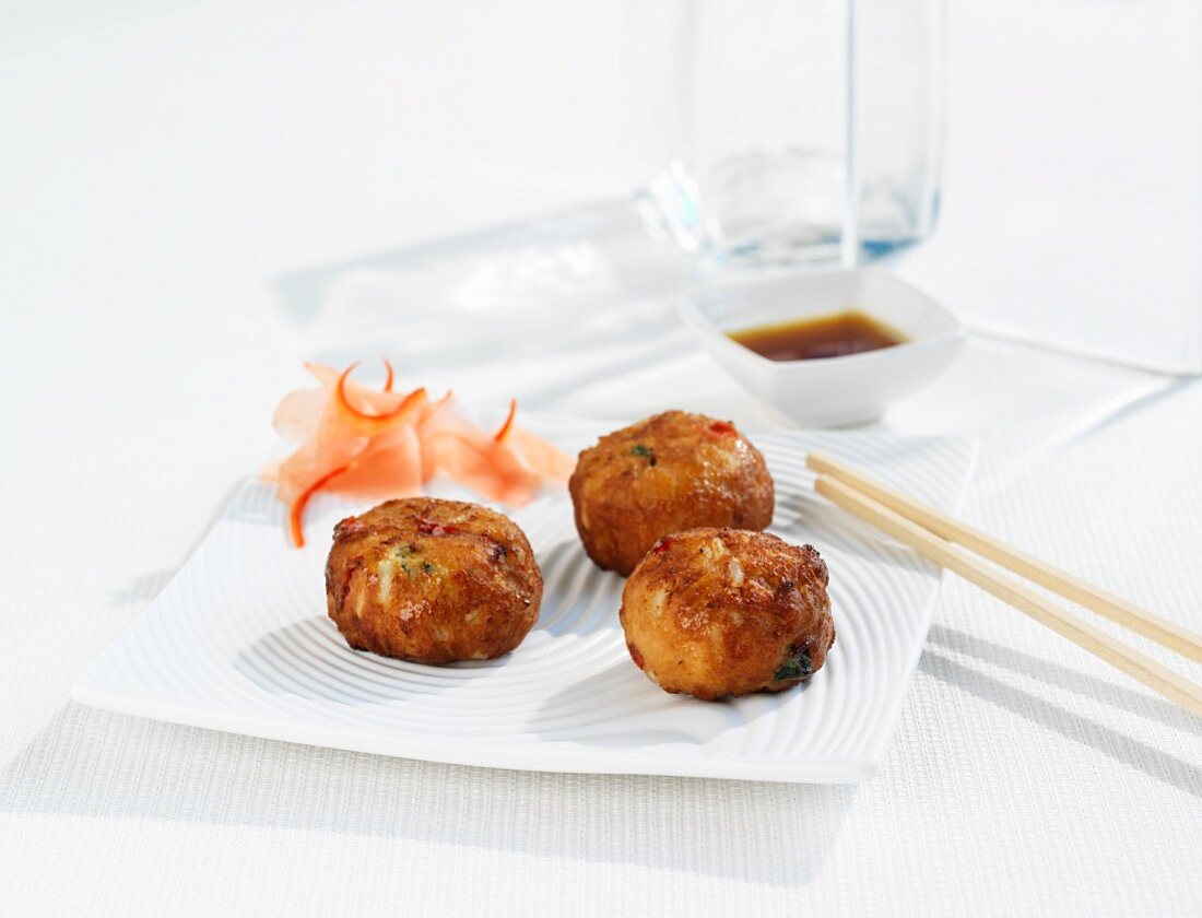 Spicy tuna fishcakes (Asia)