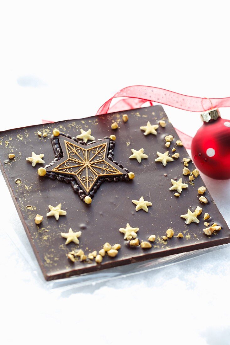 Festive Christmas chocolate
