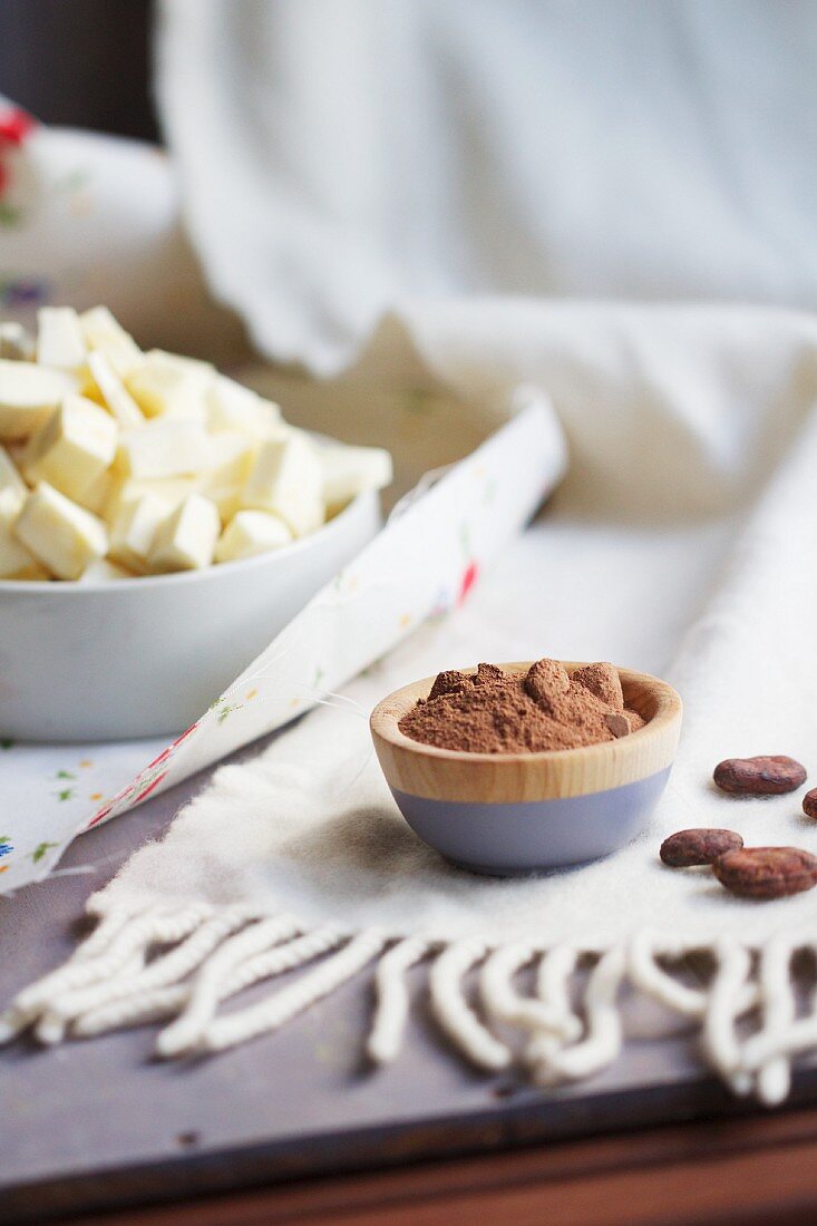 Cocoa powder and parsnips