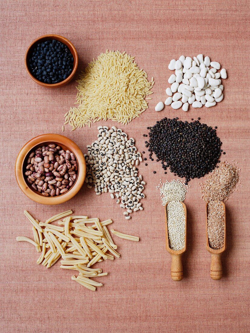 Dried pulses and grains