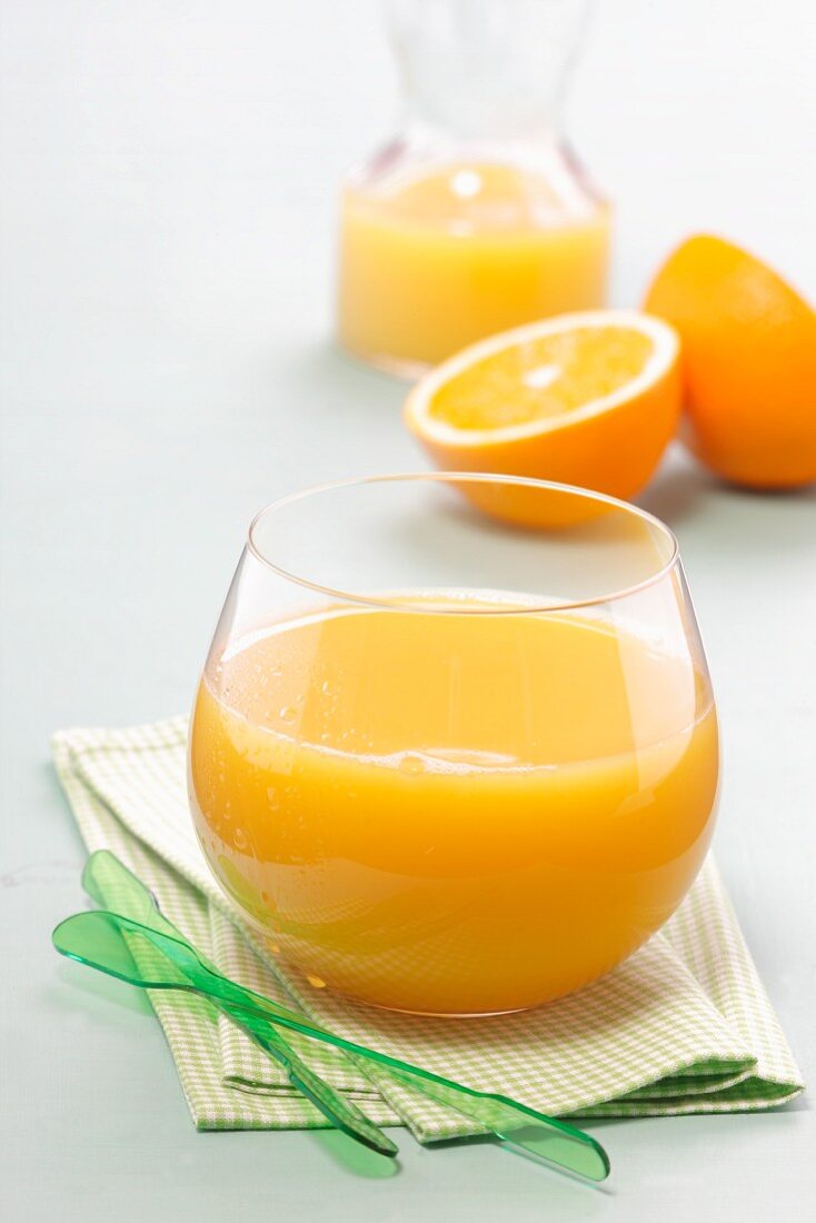Freshly squeezed orange juice
