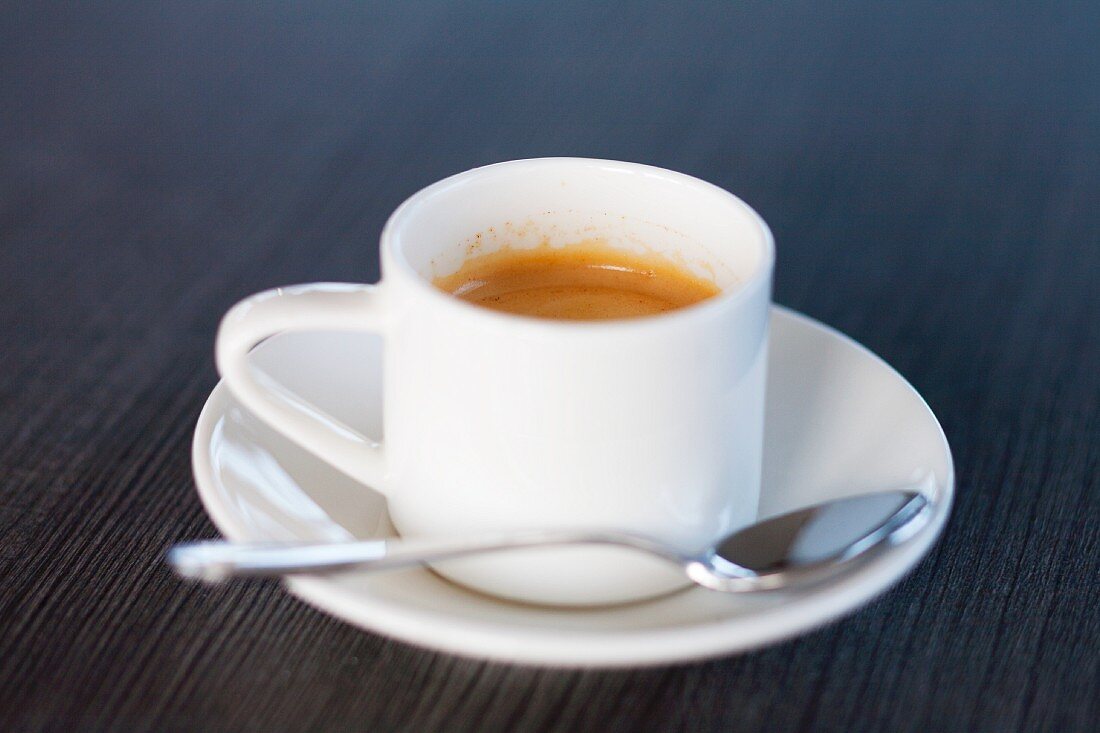 A cup of espresso