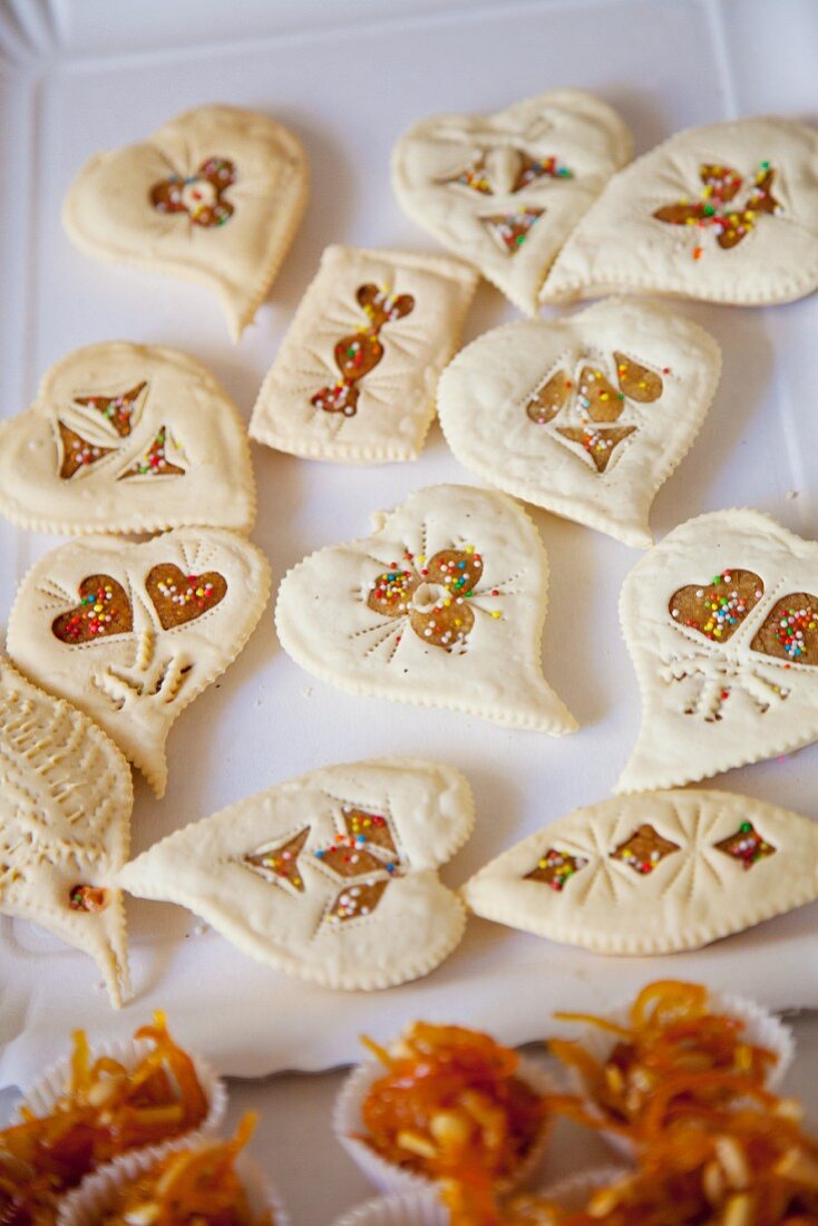 Sardinian biscuits