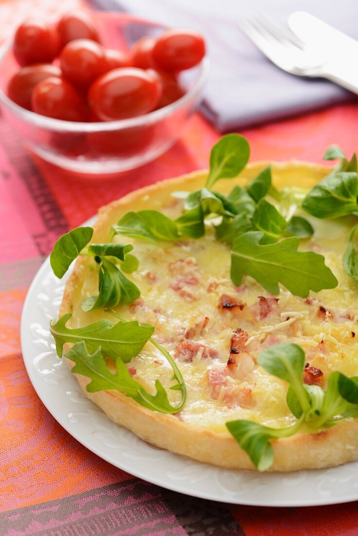 Tartiflette mit Rucola