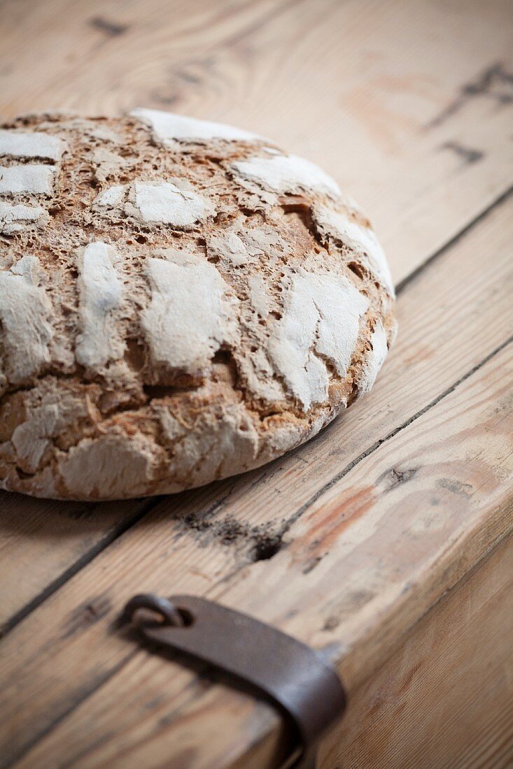 Hausgemachtes traditionelles Brot aus Polen