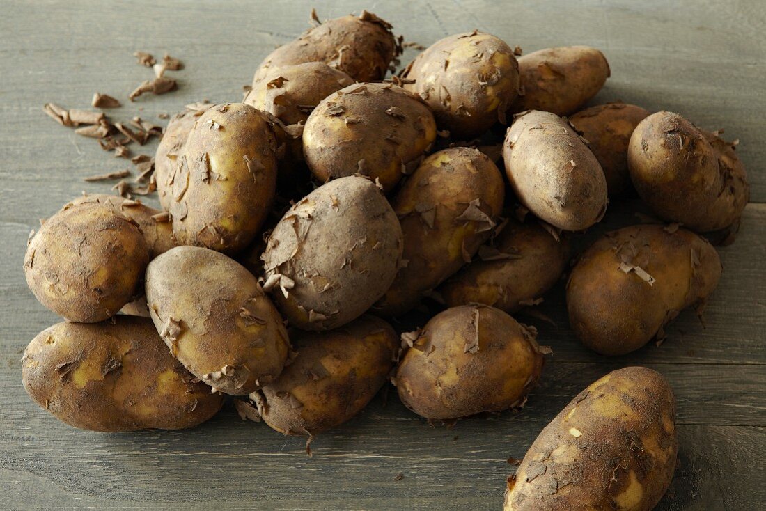 New potatoes (Jersey Royals)