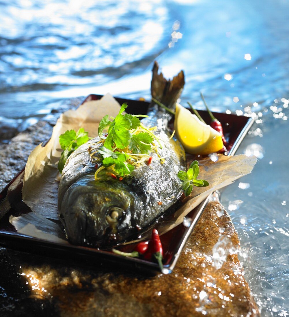 Baked Gilthead