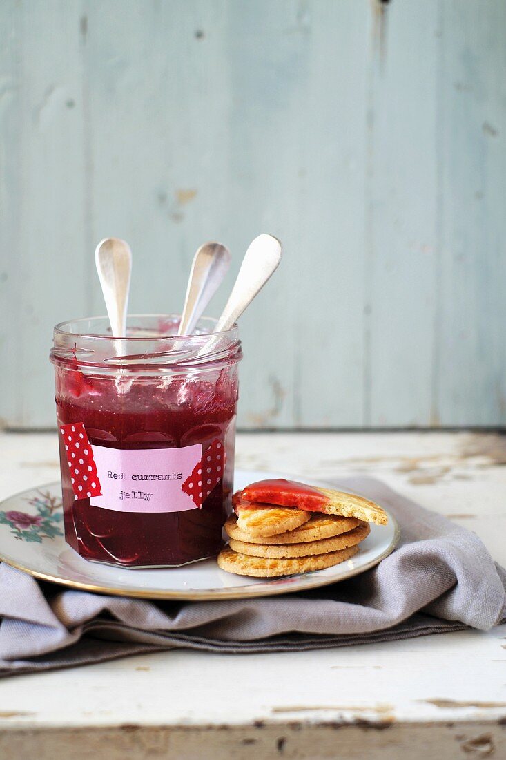 Red currants jelly