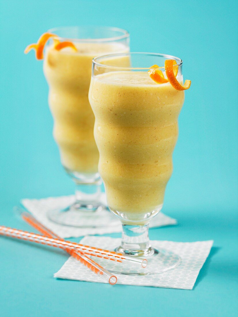 Zimt-Ananas-Smoothies