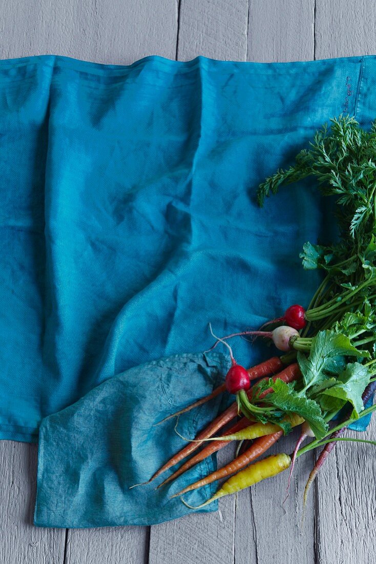 Carrots and radish