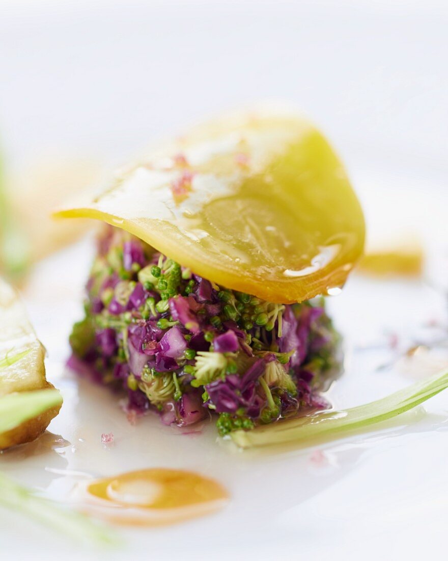 Gemüse-Sushi mit Brokkoli & Zwiebeln