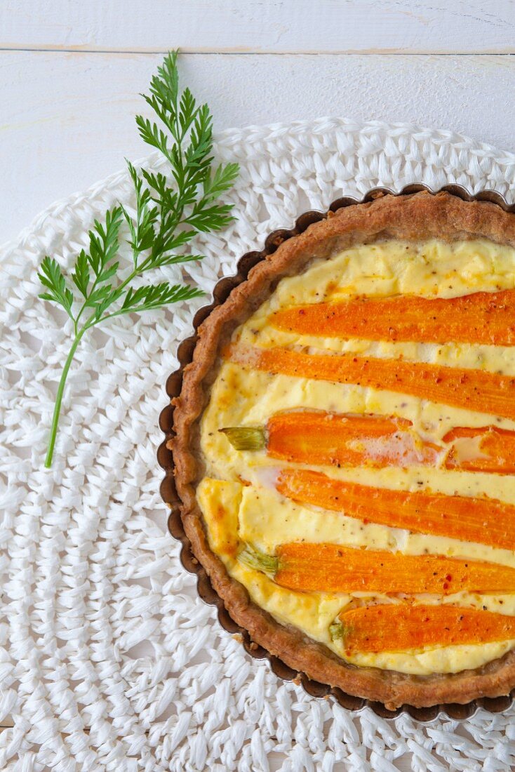 Karotten-Quiche