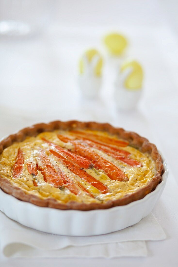 Carrot quiche