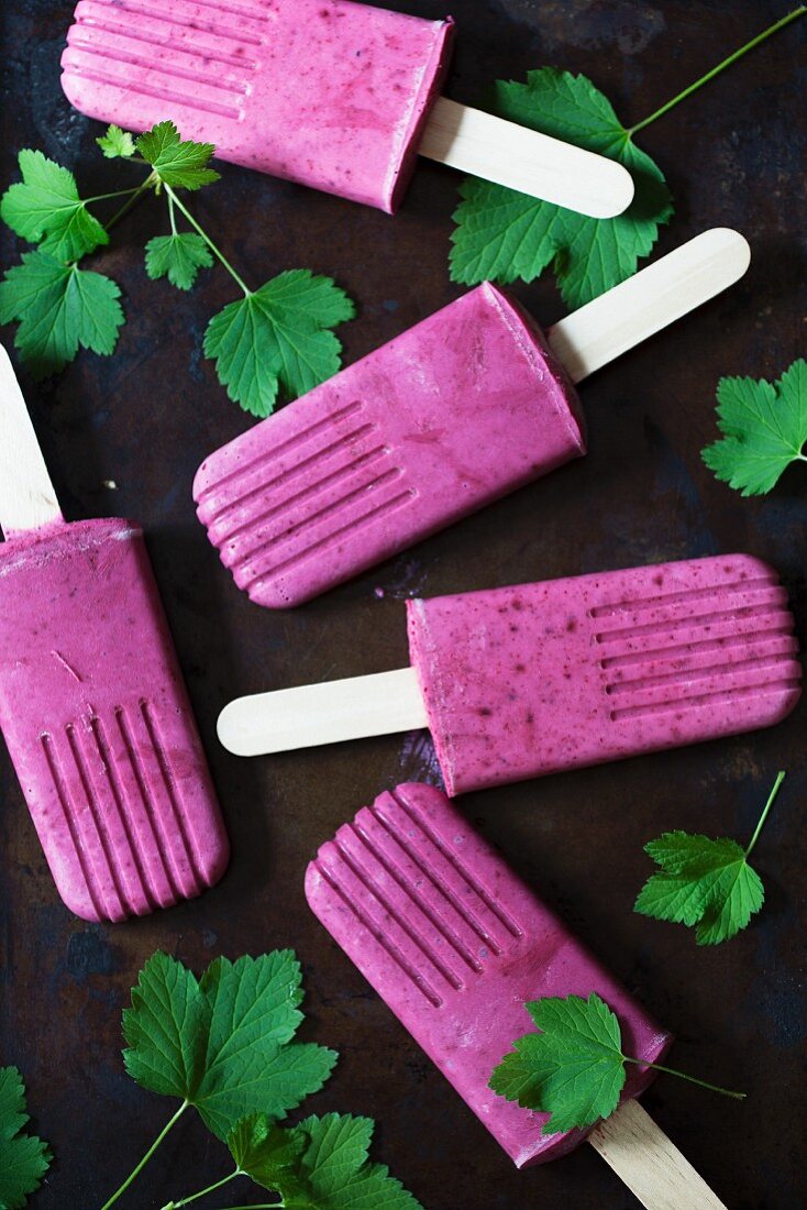Currant Popsicles