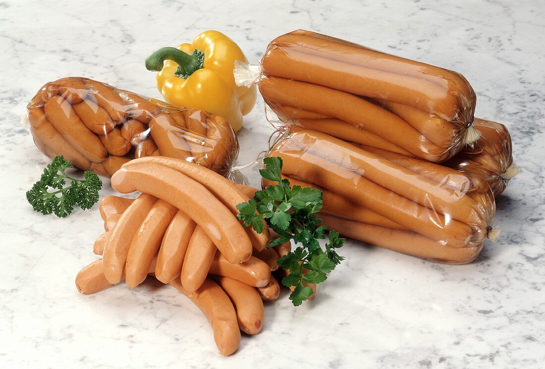 Wieners in Plastic Bags