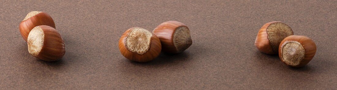 Six hazelnuts