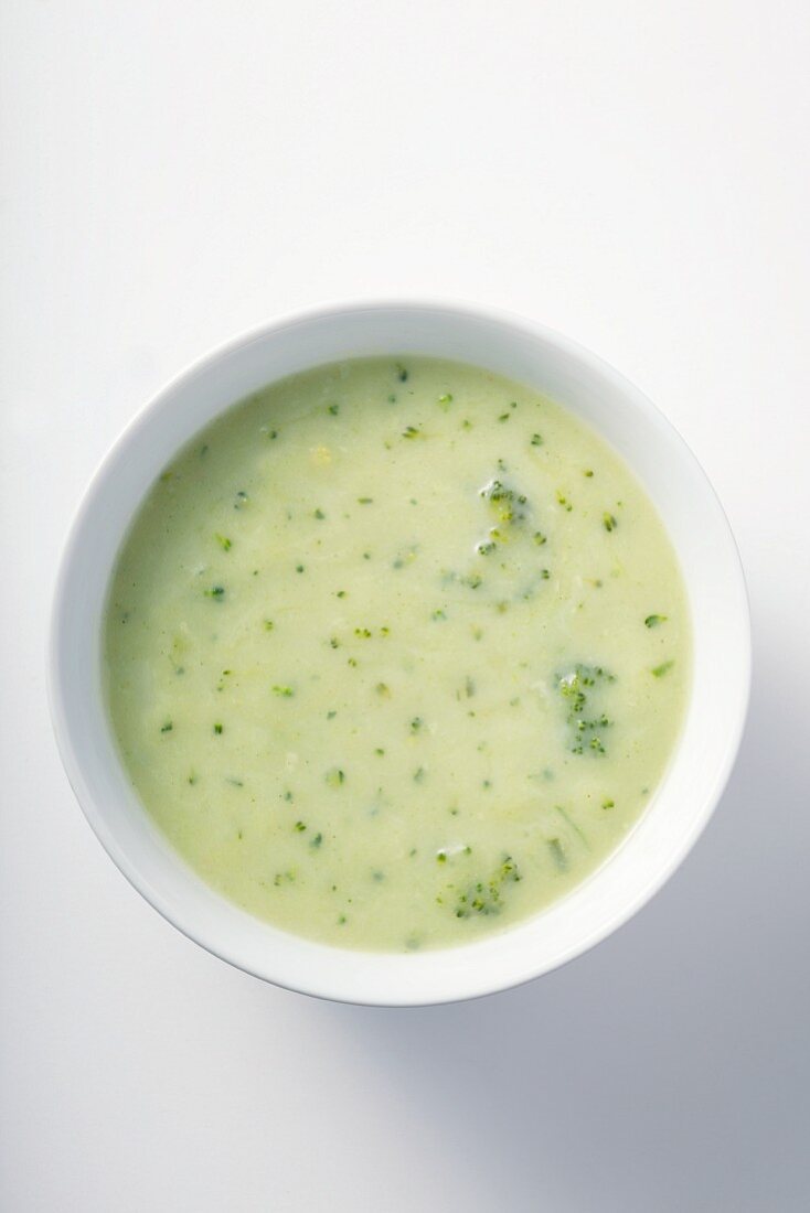 Broccoli soup from a packet