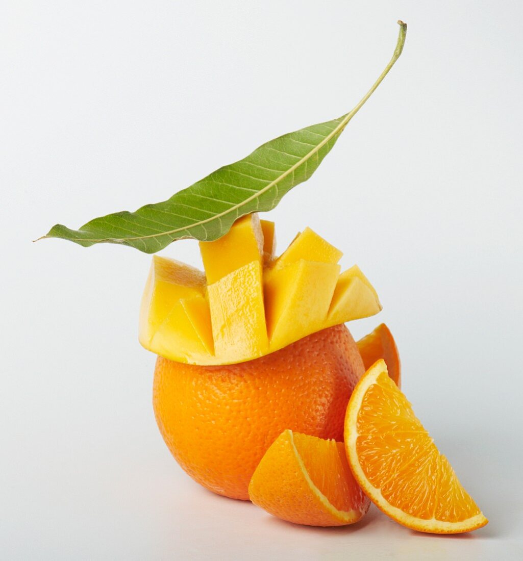 Mango and oranges