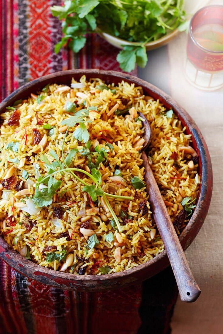 Persian rice pilaf
