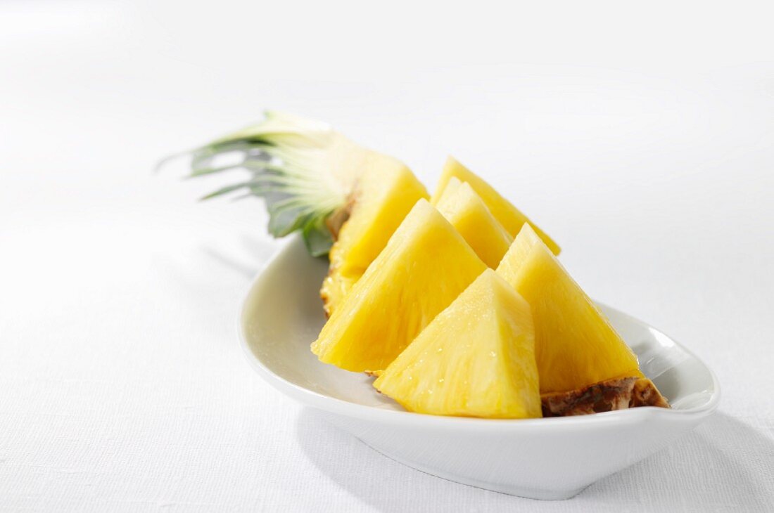 Fresh pineapple, cut into chunks