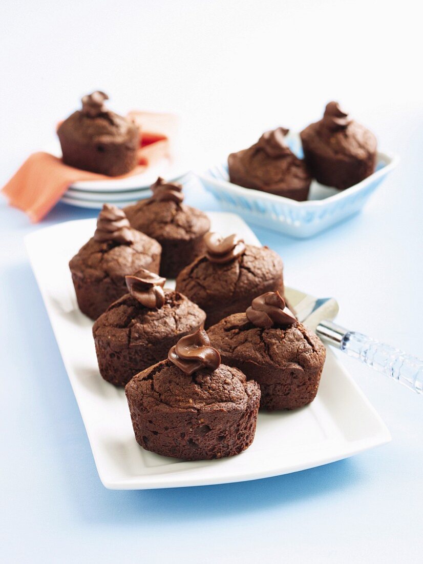 Decadent chocolate Friands