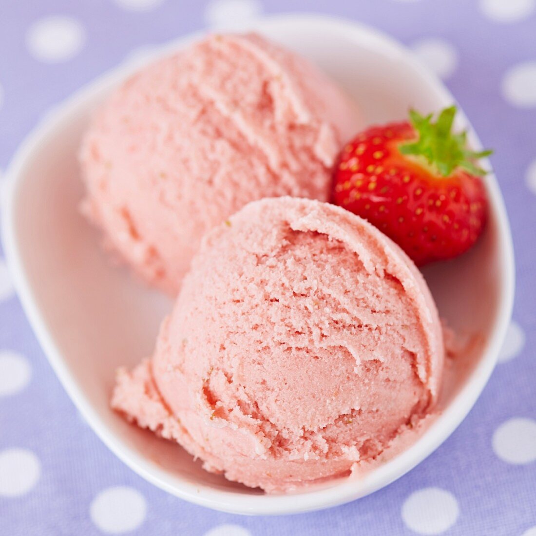 Strawberry Ice Cream Scoop