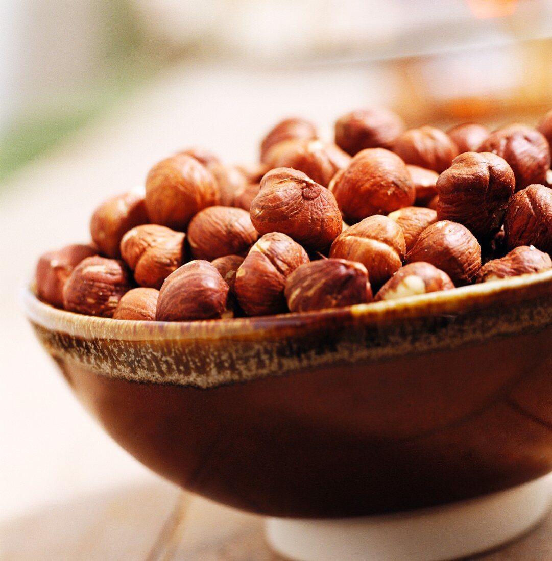 Chestnuts, close-up.