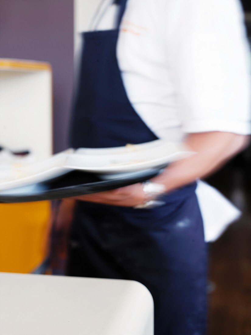 A cook working, Sweden.