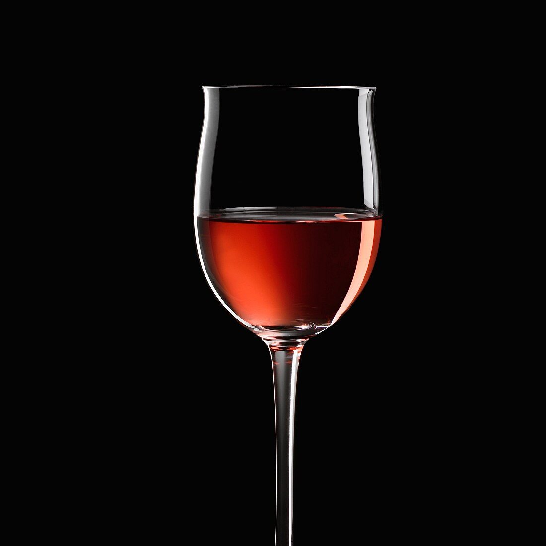 Italienischer Roséwein im Glas