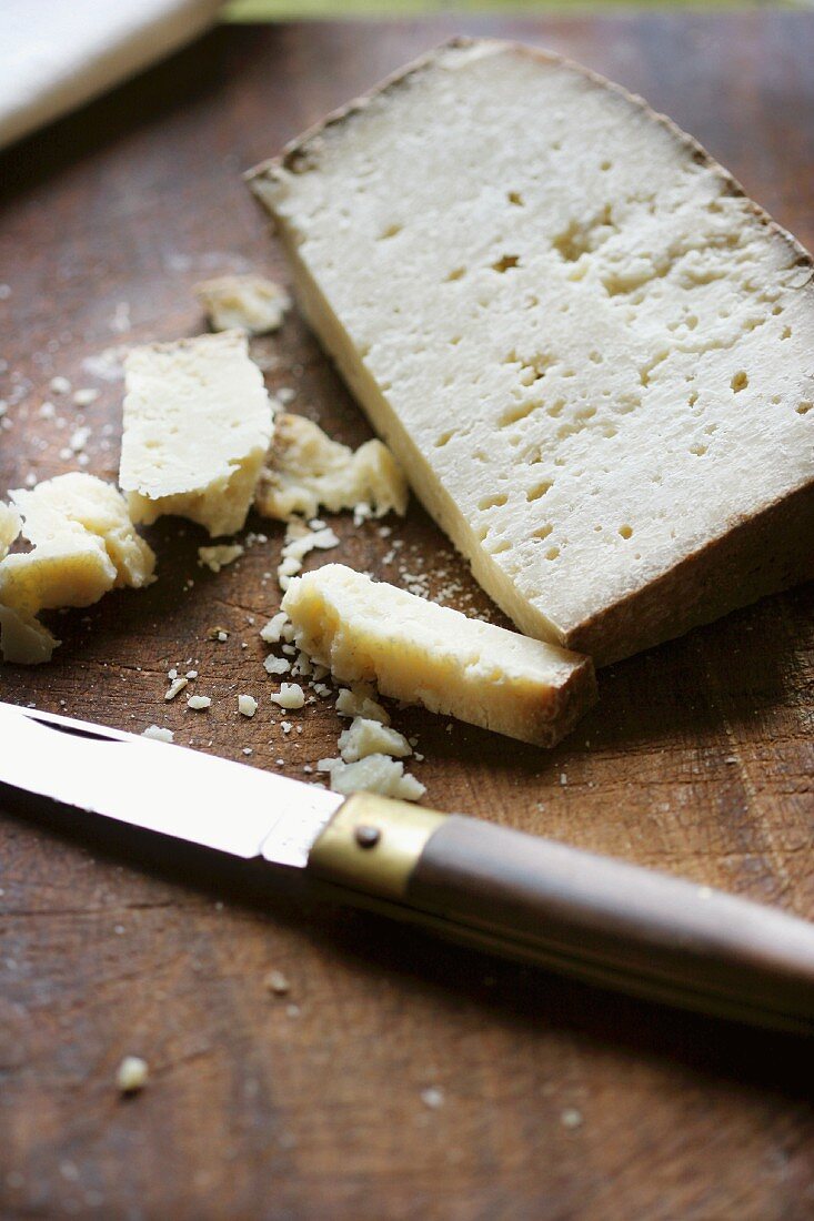 Pecorino Sardo cheese, Italy