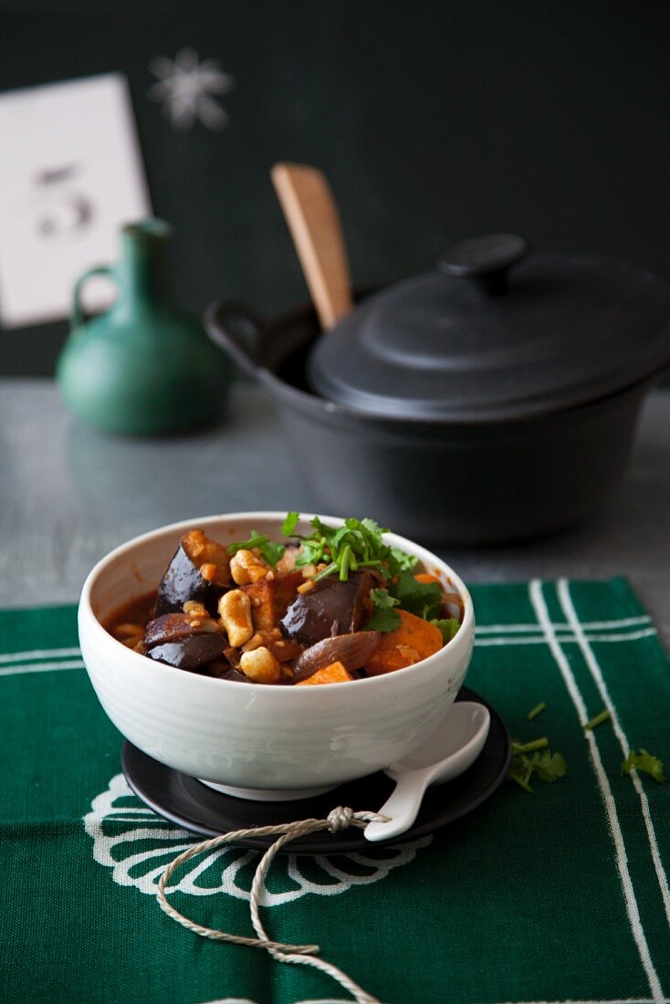 Thai-Curry mit Tofu und Gemüse