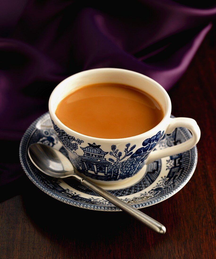 English breakfast tea in a cup