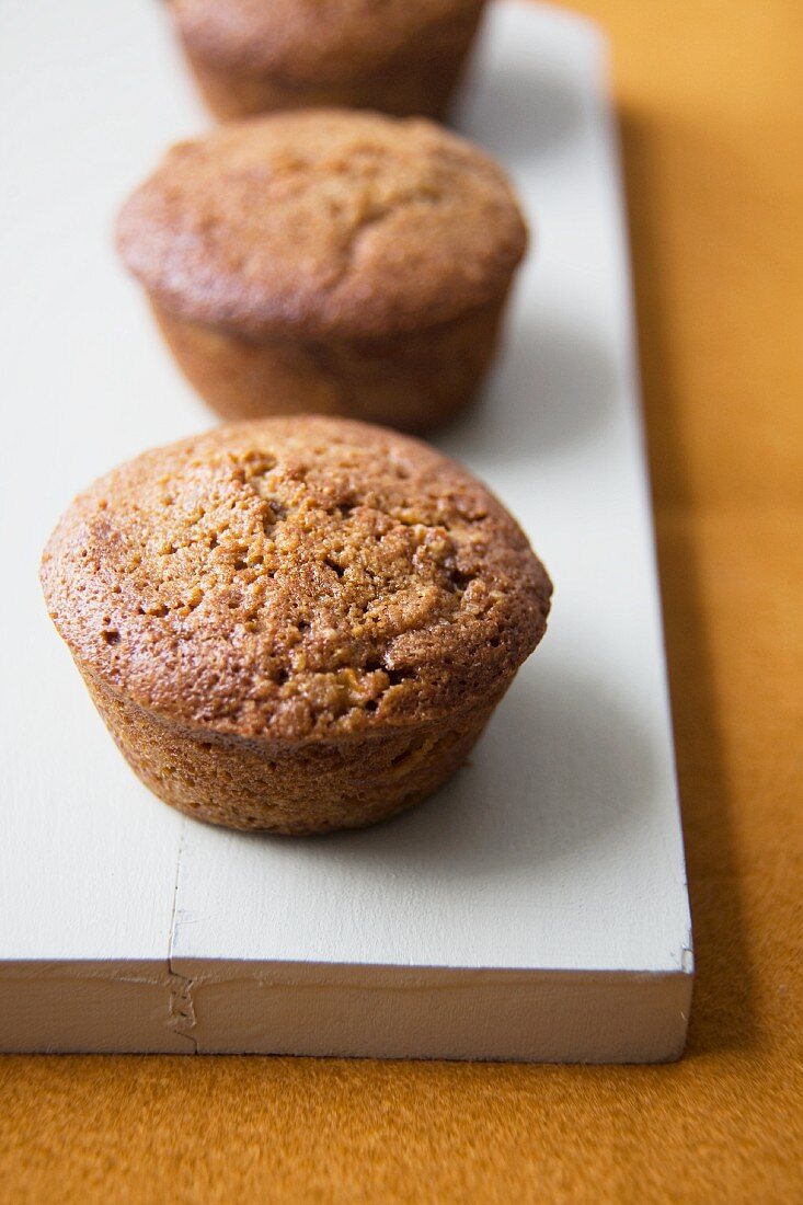 Drei glutenfreie Muffins