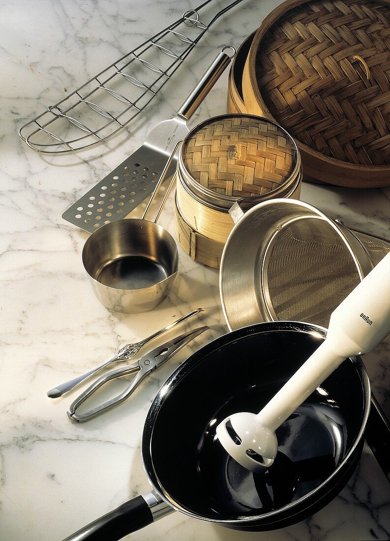 Several Assorted Kitchen Utensils