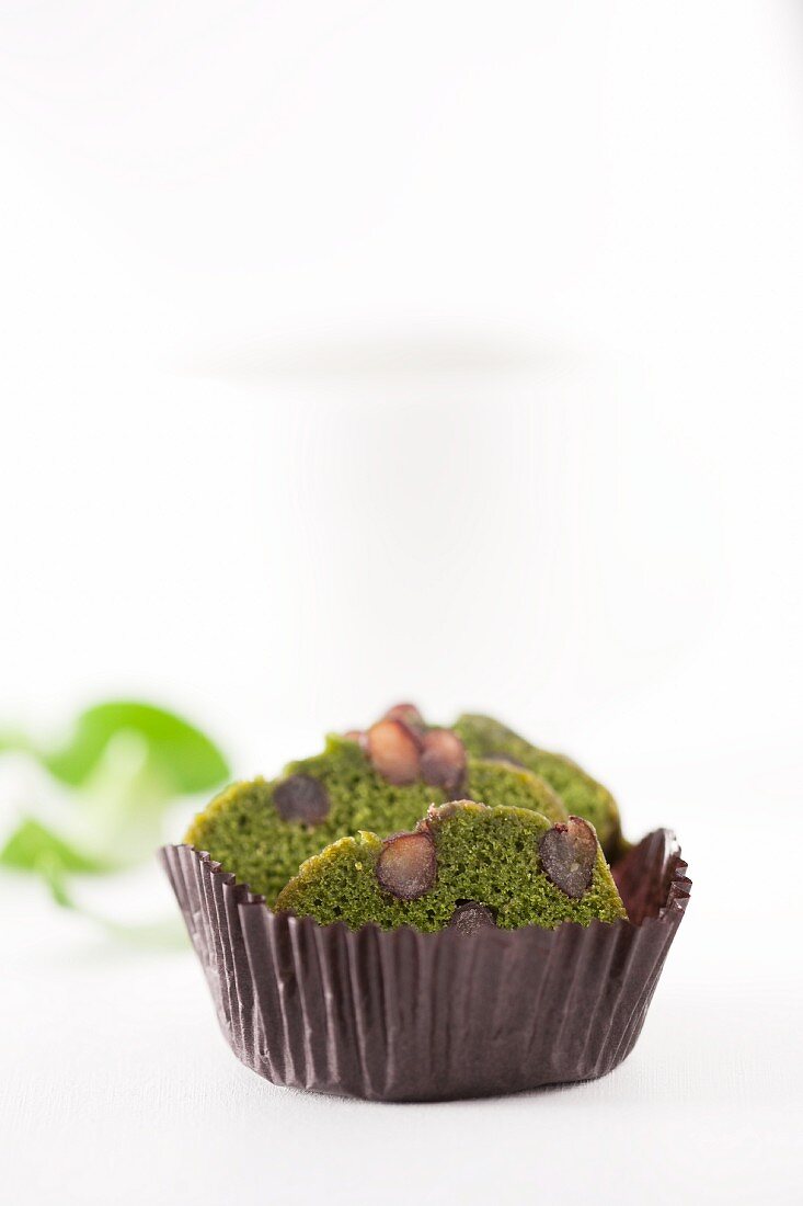 Matcha tea cakes