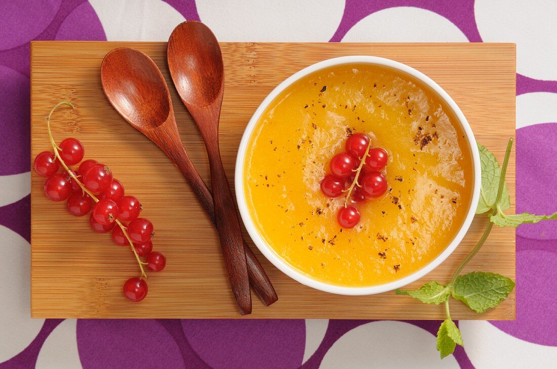 Apricot gazpacho