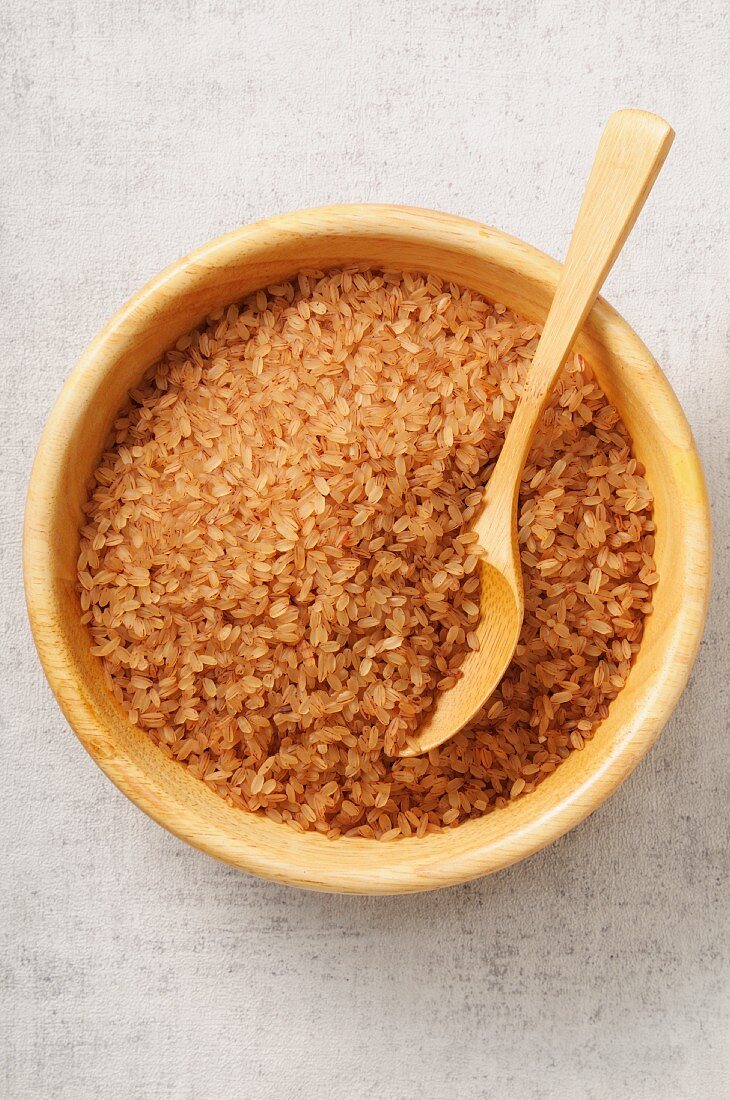 Riz tigré (red rice)