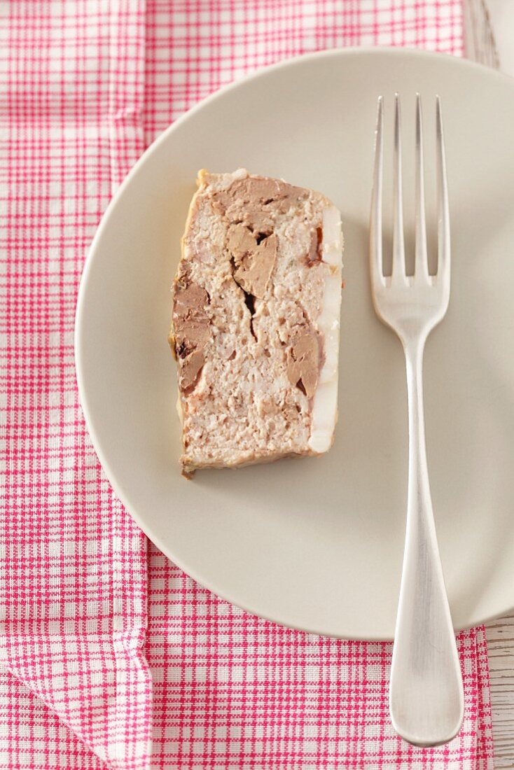 Schweinepastete mit Hähnchenleber