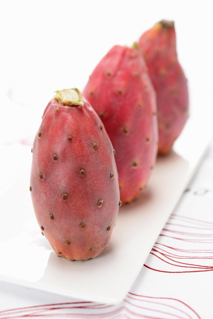 Three prickly pears