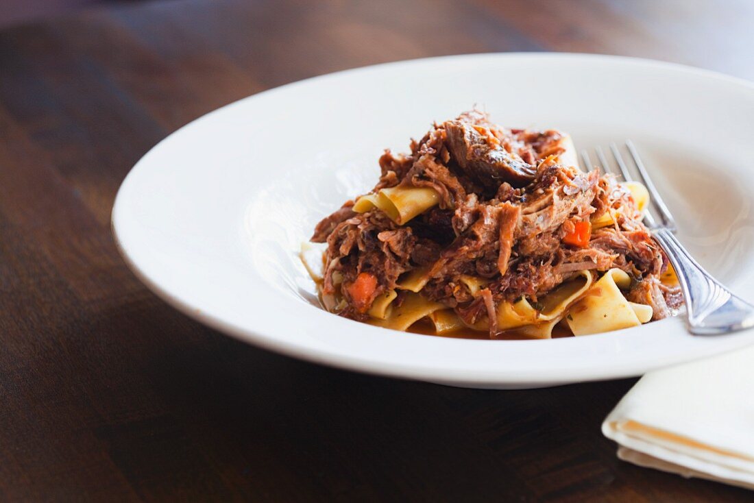 Pappardelle with Wild Boar Sugo