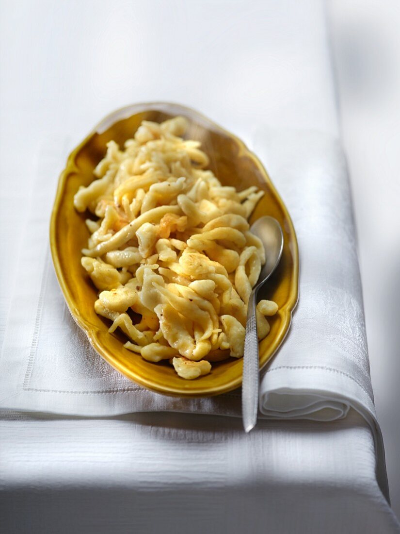 Spaetzle (noodles) with butter (Alsace)