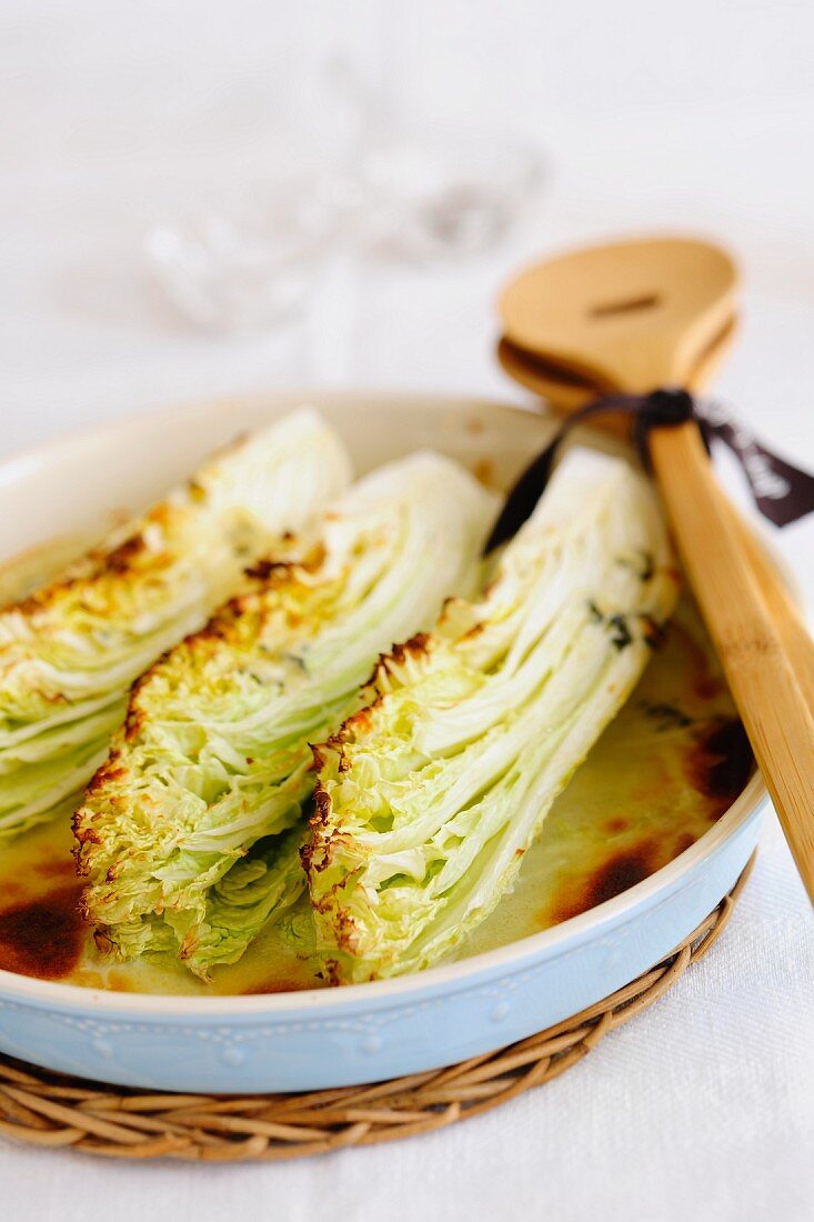 Baked Chinese cabbage