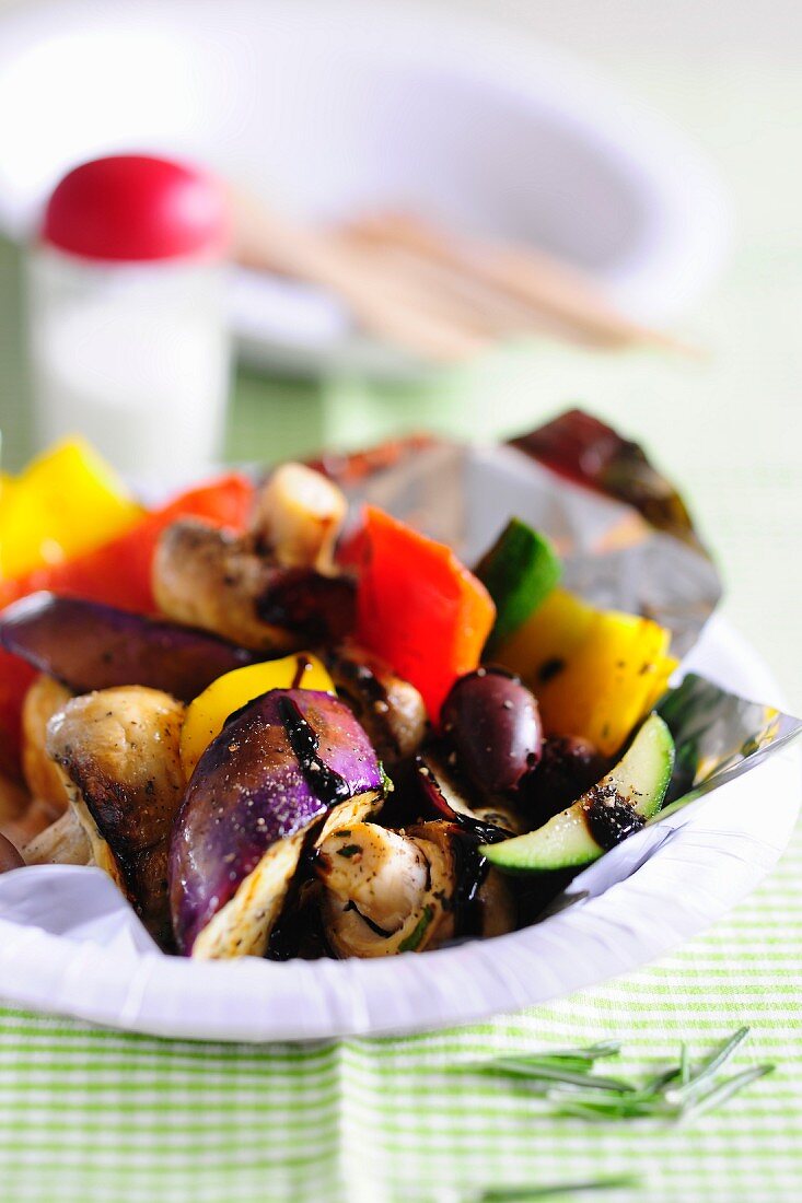 Grilled vegetables