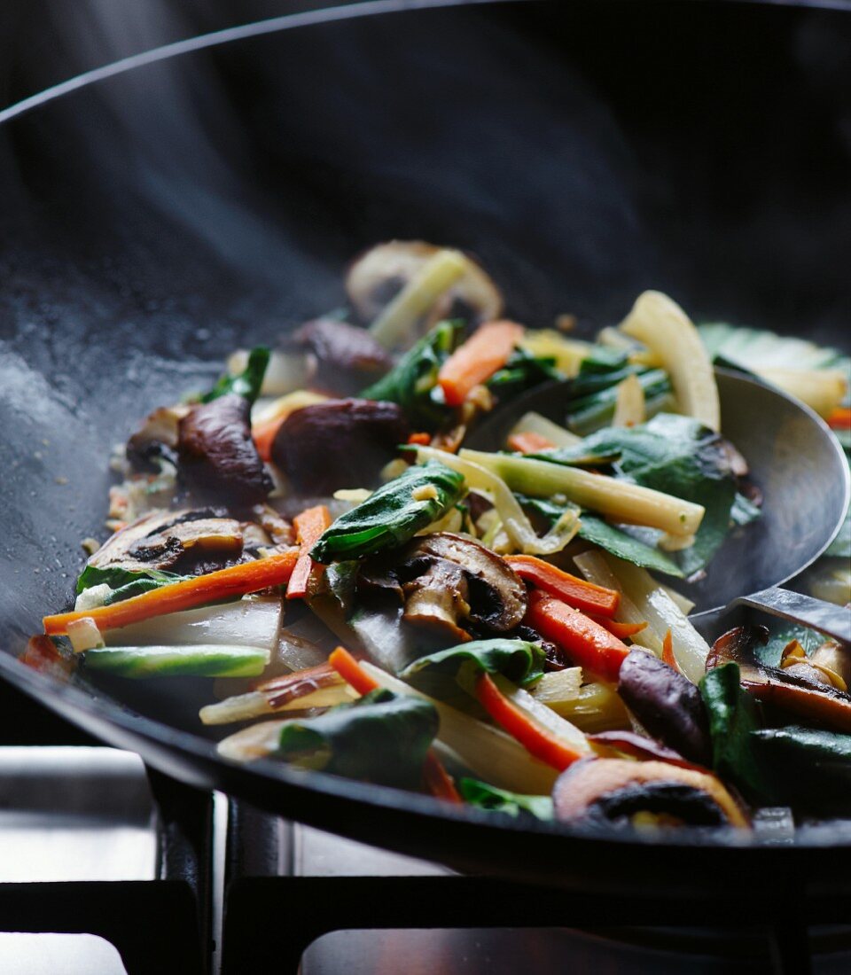 Asian stir-fried vegetables
