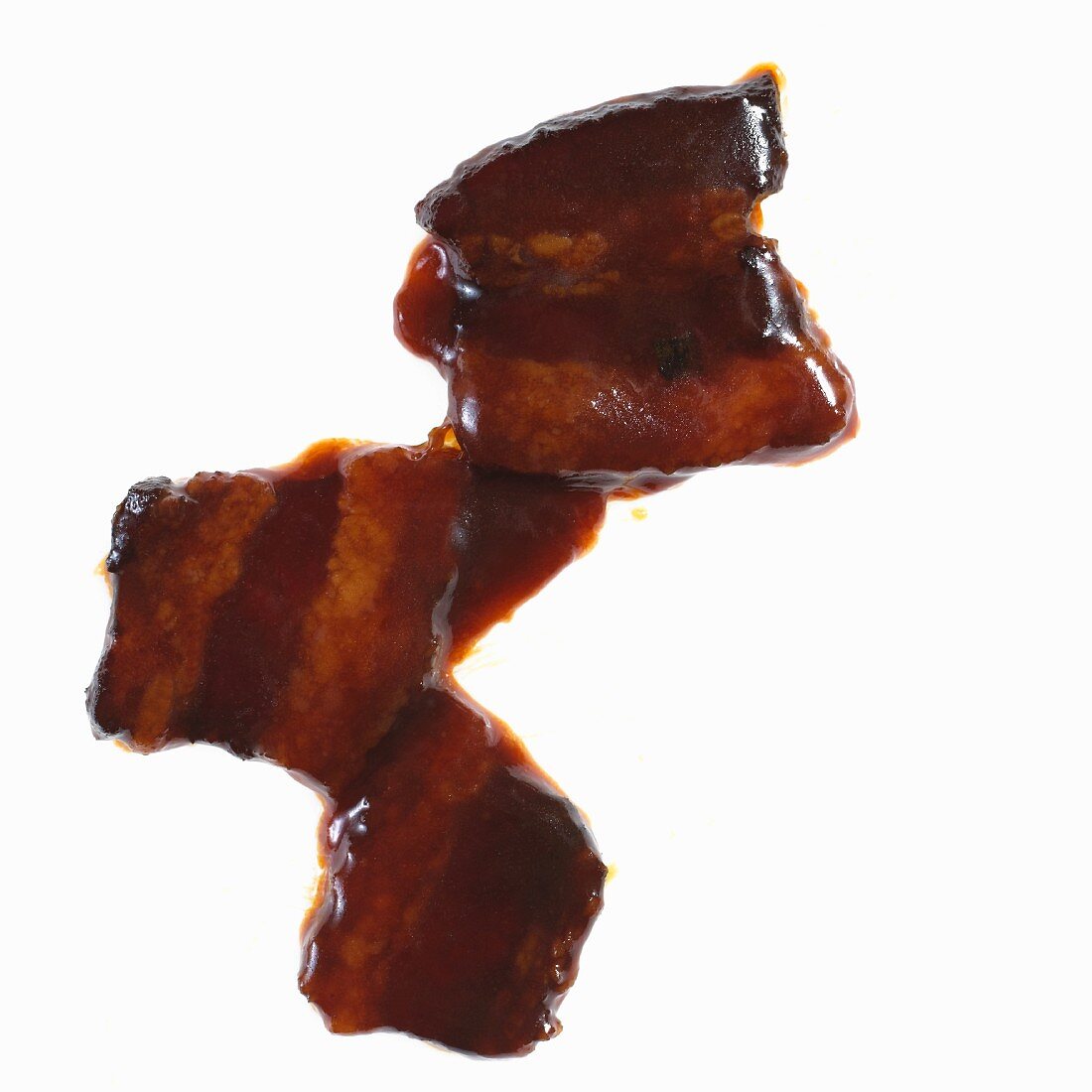 Gebratene Baconwürfel mit Sauce (China)