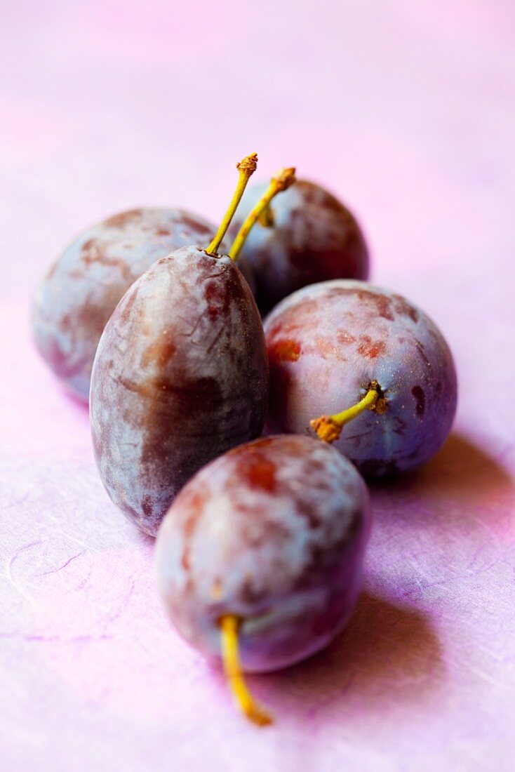 Five plums