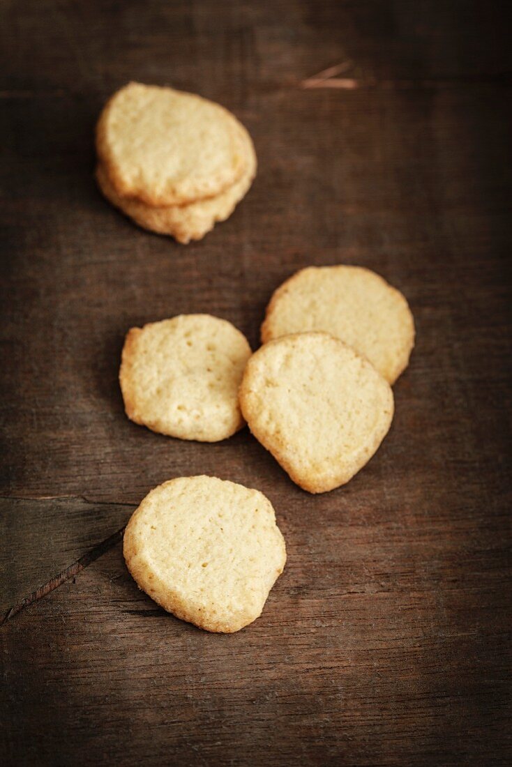 Home-made shortbread